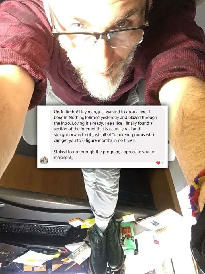 Uncle Jimbo™ is Upselling! He's Upselling!!!